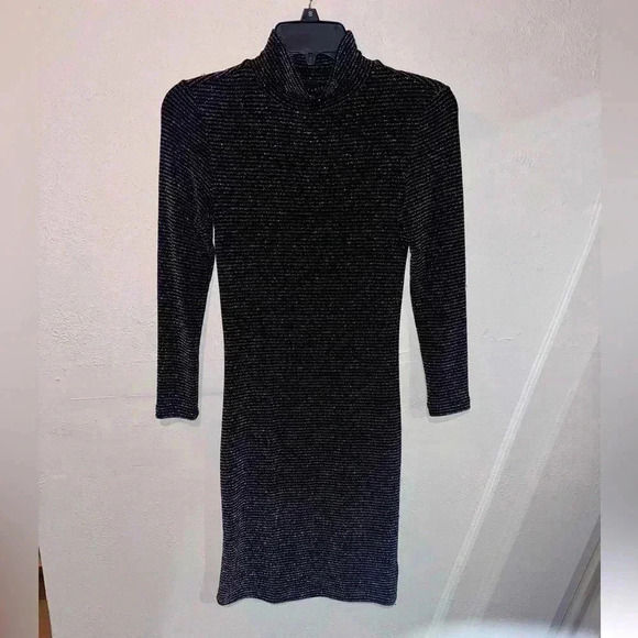 Sanctuary long sleeve sparkling dress - Picture 1 of 5